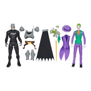اکشن فیگور های 30 سانتی بتمن و جوکر به همراه اکسسوری مدل Spin Master - DC Comics - Batman Adventures - Batman vs the Joker Action Figure Set_اسباب بازی