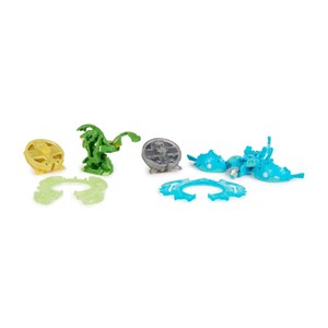 مبارزه باکوگان Bakugan سری Special Attack با لانچر آبی پک 5 تایی مدل Spin Master - Bakugan - Battle 5 Pack - Customizable Spinning Action Figure and Trading Cards_اسباب بازی