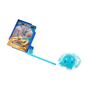 مبارزه باکوگان Bakugan سری Special Attack با لانچر آبی پک 5 تایی مدل Spin Master - Bakugan - Battle 5 Pack - Customizable Spinning Action Figure and Trading Cards_اسباب بازی