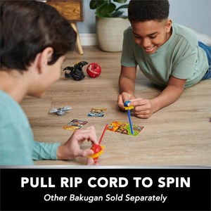 مبارزه باکوگان Bakugan سری Special Attack با لانچر آبی پک 5 تایی مدل Spin Master - Bakugan - Battle 5 Pack - Customizable Spinning Action Figure and Trading Cards_اسباب بازی