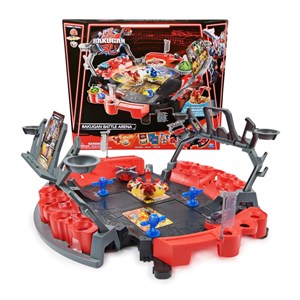 زمین مبارزه باکوگان Bakugan سری Special Attack به همراه Dragonoid مدل Spin Master - Bakugan - Battle Arena with Exclusive Special Attack Dragonoid - Customizable - Spinning Action Figure and Playset_اسباب بازی