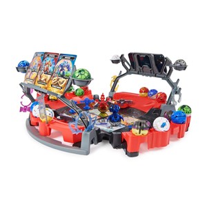 زمین مبارزه باکوگان Bakugan سری Special Attack به همراه Dragonoid مدل Spin Master - Bakugan - Battle Arena with Exclusive Special Attack Dragonoid - Customizable - Spinning Action Figure and Playset_اسباب بازی