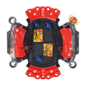 زمین مبارزه باکوگان Bakugan سری Special Attack به همراه Dragonoid مدل Spin Master - Bakugan - Battle Arena with Exclusive Special Attack Dragonoid - Customizable - Spinning Action Figure and Playset_اسباب بازی