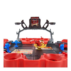 زمین مبارزه باکوگان Bakugan سری Special Attack به همراه Dragonoid مدل Spin Master - Bakugan - Battle Arena with Exclusive Special Attack Dragonoid - Customizable - Spinning Action Figure and Playset_اسباب بازی