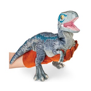 عروسک رباتیک دایناسور 30 سانتی Jurassic World مدل Wow! Stuff - Jurassic World - Real FX Baby Blue - Animatronic Dinosaur_اسباب بازی
