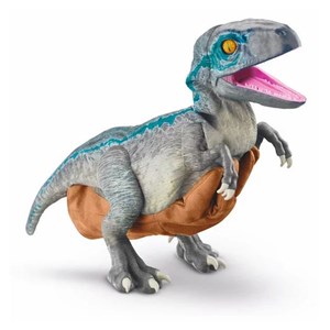 عروسک رباتیک دایناسور 30 سانتی Jurassic World مدل Wow! Stuff - Jurassic World - Real FX Baby Blue - Animatronic Dinosaur_اسباب بازی