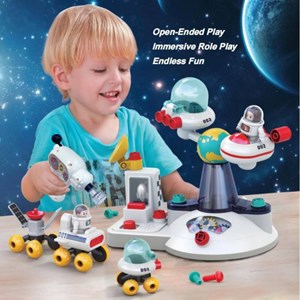 لگو کریتور پایگاه فضایی هولی تویز HOLA TOYS_اسباب بازی