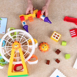 لگو دوپلو دو حالته شهربازی و چرخ و فلک 182 قطعه مدل LXA919_اسباب بازی