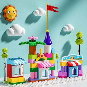 لگو دوپلو سرسره ماشین 188 قطعه مدل LXA924_اسباب بازی