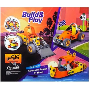 اسباب بازی ساختنی 148 قطعه پنج در یک کلیکس توی CLIX TOY_اسباب بازی