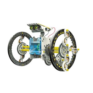 اسباب بازی ساختنی ربات خورشیدی در 13 مدل مختلف ربات SOLAR ROBAT 13 IN 1 KIT_اسباب بازی