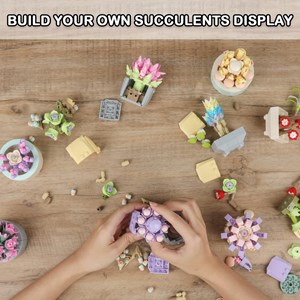 لگو کریتور پک 6 تایی گل های ساکولنت 517 قطعه مدل 525 Lego Plant_اسباب بازی