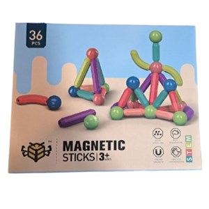 اسباب بازی مگنت مغناطیسی 36 قطعه PLAY MAGNET_اسباب بازی