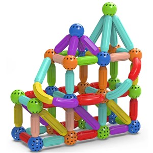 اسباب بازی مگنت مغناطیسی 64 قطعه PLAY MAGNET_اسباب بازی
