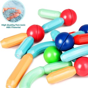 اسباب بازی مگنت مغناطیسی 64 قطعه PLAY MAGNET_اسباب بازی