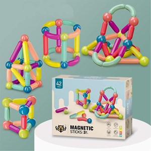 اسباب بازی مگنت مغناطیسی 42 قطعه PLAY MAGNET_اسباب بازی