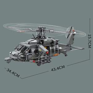 لگو تکنیک هلیکوپتر پلیس زد بی 1028 قطعه مدل Armed Helicopter 8038_اسباب بازی