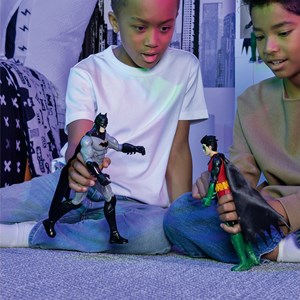 اکشن فیگور 30 سانتی بتمن با شنل مشکی مدل Batman 12 Inch Action Figure_اسباب بازی