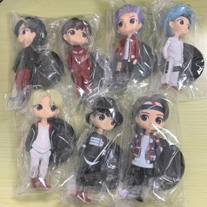 اکشن فیگور 16 سانتی گروه بی تی اس کیوپاسکت مجموعه 7 عددی BTS Standing Action Figure_اسباب بازی