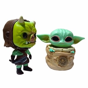 اکشن فیگور بیبی یودا طرح فانکو پاپ مجموعه 6 عددی_اسباب بازی