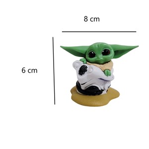 اکشن فیگور مدل بیبی یودا بسته 6 عددی_اسباب بازی