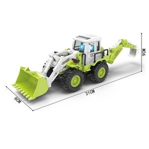 اسباب بازی ماشین فلزی لودر مقیاس 1:40 GLW ENGINEERING VEHICLE_اسباب بازی