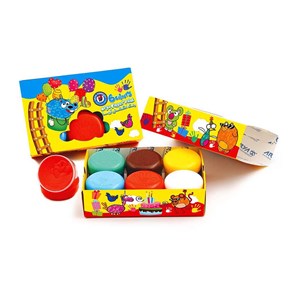 رنگ انگشتی 6 رنگ آریا ARYA_اسباب بازی 