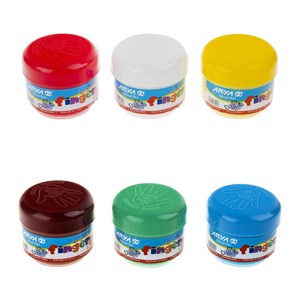 رنگ انگشتی 6 رنگ آریا ARYA_اسباب بازی 