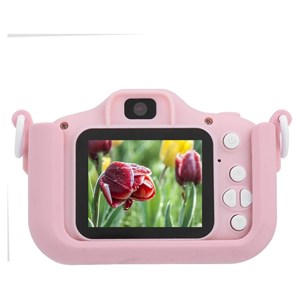 دوربین عکاسی و فیلمبرداری دیجیتال کودک ۱2 مگاپیکسل صورتی مدل AX6065 Kids Camera Digital_اسباب بازی