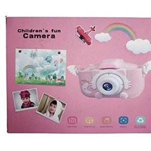 دوربین عکاسی و فیلمبرداری دیجیتال کودک ۱2 مگاپیکسل صورتی مدل AX6065 Kids Camera Digital_اسباب بازی