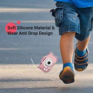 دوربین عکاسی و فیلمبرداری دیجیتال کودک ۱2 مگاپیکسل صورتی مدل AX6065 Kids Camera Digital_اسباب بازی