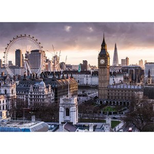 پازل 1000 قطعه راونزبرگر طرح شهر لندن Ravensburger - Puzzles - 1000 pieces - London_اسباب بازی
