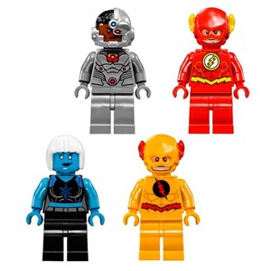 لگو دی سی هلیکوپتر فلش و ماشین قاتل یخ‌ زده سوپر هیرو 303 قطعه سری مدل Supreme Hero 10844_اسباب بازی