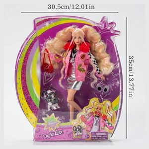 عروسک باربی دفا لوسی همراه با سگ مدل 8497 Barbie Defa Lucy_اسباب بازی