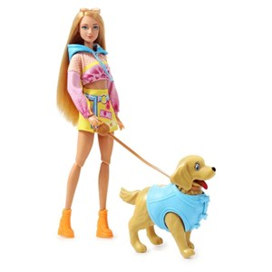 عروسک باربی دفا لوسی همراه با سگ و وسایل مدل 8485 Barbie Defa Lucy_اسباب بازی