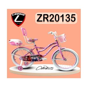 دوچرخه دخترانه لاودیس سایز 20 صورتی مدل ZR20135 laodis_اسباب بازی