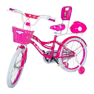 دوچرخه دخترانه لاودیس سایز 20 سرخابی مدل ZR20135 laodis_اسباب بازی