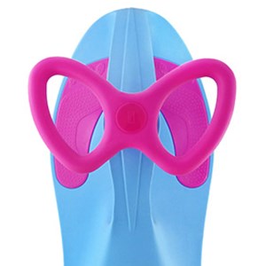 سه چرخه لوپ کار چرخ ژله ای چراغدار آبی سرخابی LOOPCAR-اسباب بازی