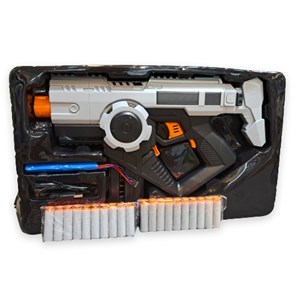 تفنگ اسباب بازی شارژی تیر فومی مدل 21103_اسباب بازی