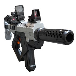 تفنگ اسباب بازی شارژی تیر فومی مدل  21104_اسباب بازی