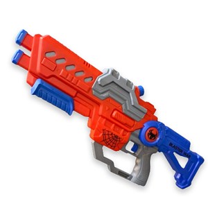 تفنگ اسباب بازی آب پاش شارژی آبی قرمز_اسباب بازی