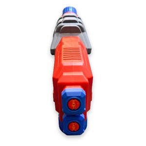 تفنگ اسباب بازی آب پاش شارژی آبی قرمز_اسباب بازی