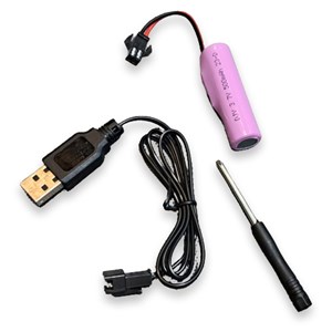 تفنگ اسباب بازی آب پاش شارژی آبی قرمز_اسباب بازی