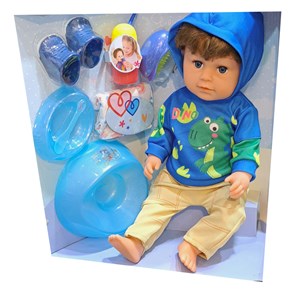 عروسک پسر بچه بیبی بورن 43 سانتی مدل YALE BABY_اسباب بازی