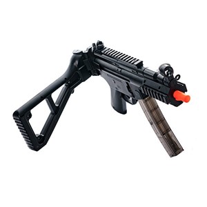 تفنگ اسباب بازی شارژی بزرگ تیر ژله ای و تیر فومی مدل MP5K Black Gel Blaster_اسباب بازی