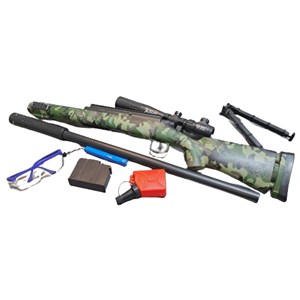 تفنگ اسباب بازی بزرگ شارژی تیر ژله ای دو حالته_اسباب بازی