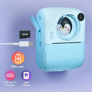 دوربین عکاسی و فیلمبرداری دیجیتال کودک با چاپ فوری حرارتی مدل PRINT CAMERA_اسباب بازی