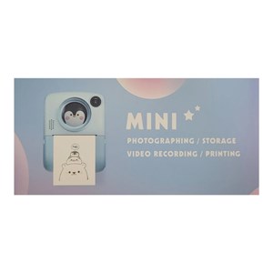 دوربین عکاسی و فیلمبرداری دیجیتال کودک با چاپ فوری حرارتی مدل PRINT CAMERA_اسباب بازی