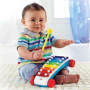 اسباب بازی آموزشی زایلافون Fisher Price (بلز) مدل Mattel - Fisher Price - Classic Xylophone_اسباب بازی