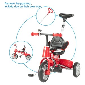 سه چرخه‌ی تاشوی Rastar قرمز مدل Rastar - Fold Tricycle Bike - Red_اسباب بازی